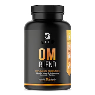 Foto 1 | Foto 1 | Suplemento Alimenticio Om Blend 500 mg 180 Cápsulas Ingredientes Naturales Om Blend B Life