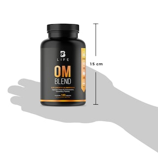 Foto 7 | Foto 7 | Suplemento Alimenticio Om Blend 500 mg 180 Cápsulas Ingredientes Naturales Om Blend B Life