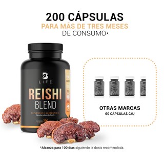Foto 5 | Foto 5 | Hongo Reishi - Antioxidante Antiinflamatorio B Life