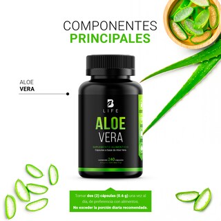 Foto 4 | Foto 4 | Suplemento Alimenticio B Life Aloe Vera 240 Cápsulas