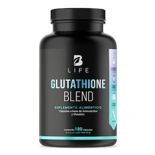 Foto 1 | Foto 1 | Glutathione Blend de 180 Cápsulas con Precursores de Glutatión Ingredientes Naturales Glutathione Blend B Life