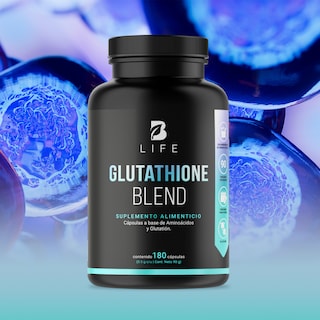 Foto 8 | Foto 8 | Glutathione Blend de 180 Cápsulas con Precursores de Glutatión Ingredientes Naturales Glutathione Blend B Life
