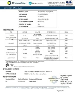 Foto 6 | Foto 6 | Suplemento Tru Niagen Nad+ Booster 300 Mg - 60 Cápsulas - Venta Internacional.