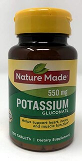 Foto 1 | Foto 1 | Suplemento De Gluconato De Potasio Nature Made 550 Mg 100 Tabletas - Venta Internacional.