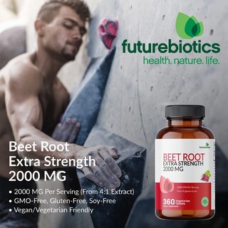 Foto 3 | Foto 3 | Suplemento Futurebiotics De Raíz De Remolacha Extra Fuerte, 2000 Mg - Venta Internacional.