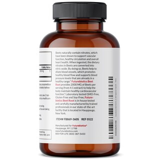 Foto 6 | Foto 6 | Suplemento Futurebiotics De Raíz De Remolacha Extra Fuerte, 2000 Mg - Venta Internacional.