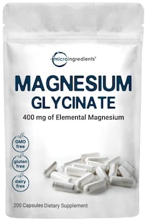 Foto 1 | Foto 1 | Suplemento: Microingredientes: Glicinato De Magnesio 400 Mg 200 Ca - Venta Internacional.