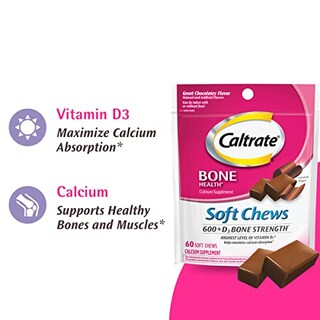 Foto 5 | Foto 5 | Suplemento Caltrate Soft Chews, 600 Mg De Calcio + D3, 60 Unidades - Venta Internacional.