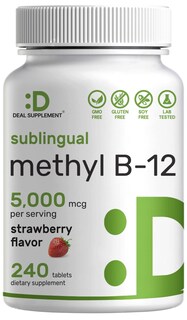 Foto 1 | Foto 1 | Suplemento, Oferta, Suplemento De Metil Vitamina B-12, 5000 Mcg, 240 - Venta Internacional.
