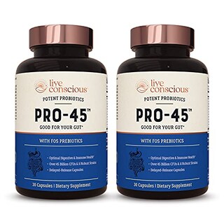 Foto 1 | Foto 1 | Probiotic Live Conscious Pro45, 45 Mil Millones De Cfu, 60 Cápsulas (2 Unidades) - Venta Internacional.
