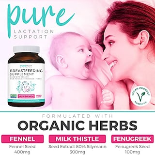 Foto 2 | Foto 2 | Suplemento De Lactancia Pure Mom Organic Fenogreco 60 Cápsulas - Venta Internacional.