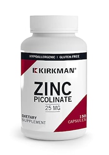 Foto 1 | Foto 1 | Suplemento De Picolinato De Zinc Kirkman 25 Mg 150 Cápsulas Vegetarianas - Venta Internacional.