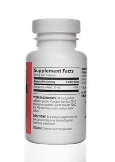 Foto 2 | Foto 2 | Suplemento Dietético Welmate Sulfato De Zinc 220 Mg 100 Cápsulas - Venta Internacional.