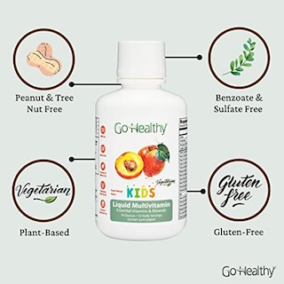 Foto 4 | Foto 4 | Multivitamínico Líquido Go Healthy Para Niños, 32 Porciones - Venta Internacional.