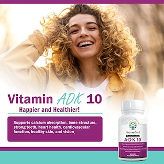 Foto 5 | Foto 5 | Suplemento Naturegenx Adk 10 Vitaminas D3 10000 Ui, K2 500 Mcg - Venta Internacional.