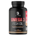 Suplemento Alimenticio B Life Omega 3 Fish Oil 220 Cápsulas