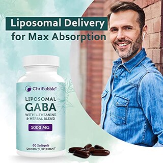 Foto 2 | Foto 2 | Suplemento Christbubble Gaba Liposomal 1000 mg Con L-teanina 2 - Venta Internacional