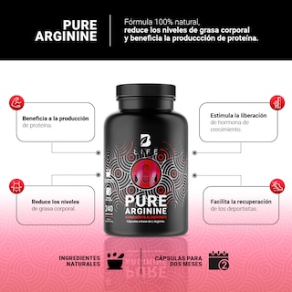 Foto 3 | Foto 3 | Arginina 240 Cápsulas de 500 mg B Life