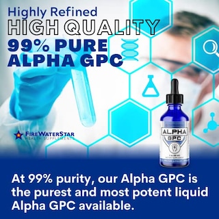 Foto 3 | Foto 3 | Suplemento Líquido Firewaterstar Alpha Gpc, 300 Mg, 60 Ml, 30 Días - Venta Internacional.