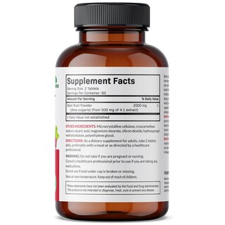 Foto 2 | Foto 2 | Suplemento Futurebiotics De Raíz De Remolacha De 2000 Mg Extra Fuerte - Venta Internacional.