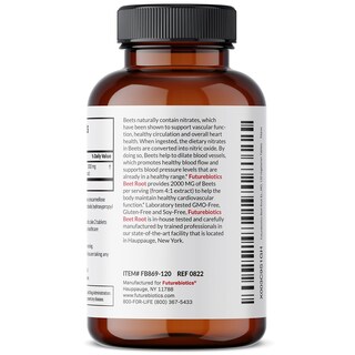 Foto 5 | Foto 5 | Suplemento Futurebiotics De Raíz De Remolacha De 2000 Mg Extra Fuerte - Venta Internacional.