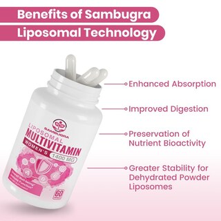 Foto 3 | Foto 3 | Suplemento Multivitamínico Liposomales Sambugra 1400 mg - Venta Internacional