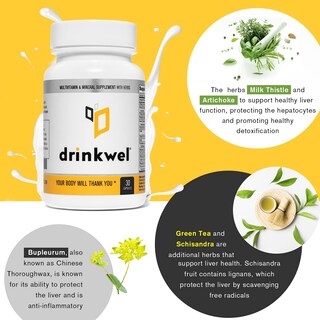 Foto 6 | Foto 6 | Suplemento Drinkwel Better Mornings Multivitamin - Venta Internacional.