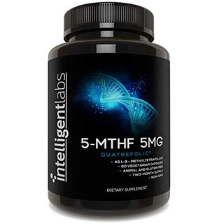 Foto 1 | Foto 1 | Suplemento De Folato De Metilo De Intelligent Labs, 5 Mg, 60 Cápsulas - Venta Internacional.