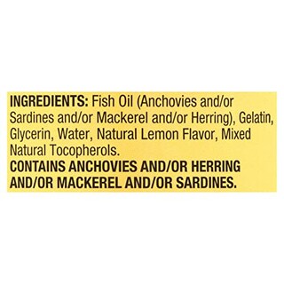 Foto 6 | Foto 6 | Suplemento De Aceite De Pescado Omega-3 De Spring Valley 2000 Mg 180 Cápsulas Blandas - Venta Internacional.
