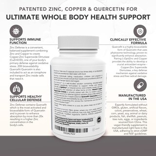 Foto 4 | Foto 4 | Suplemento Pure Therapro Rx Zinc Defense 60 Porciones - Venta Internacional.