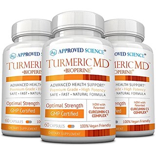 Foto 1 | Foto 1 | Suplemento Aprobado Por Science Turmeric Md 180 Cápsulas - Venta Internacional.