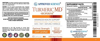 Foto 2 | Foto 2 | Suplemento Aprobado Por Science Turmeric Md 180 Cápsulas - Venta Internacional.