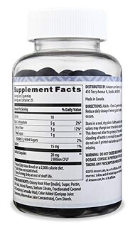 Foto 2 | Foto 2 | Suplemento Prebiótico Y Probiótico Solimo De 2 Mil Millones De Cfu (50 Chicles) - Venta Internacional.