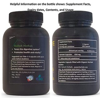 Foto 6 | Foto 6 | Suplemento Kailash Herbals Third Eye Awakening Haritaki 650 Ml - Venta Internacional.