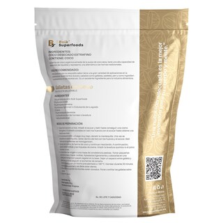 Foto 2 | Foto 2 | Harina De Coco Keto Orgánica | 1kg |100% Natural Bulk Superfoods Orgánico | Coconut Flour