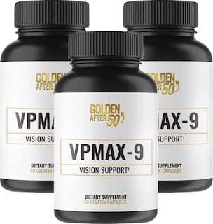 Foto 1 | Foto 1 | Suplemento Golden After 50 Vpmax-9 Vision Support, 3 Botellas - Venta Internacional.