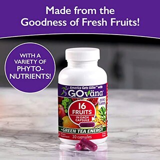 Foto 2 | Foto 2 | Suplemento De Fitonutrientes De Frutas Y Verduras Govana Y Vitamina B12 - Venta Internacional.