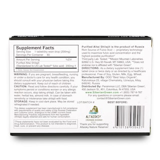 Foto 4 | Foto 4 | Shilajit Puro En Gotas Secas Siberian Green Premium, 60 X 200 Mg - Venta Internacional.