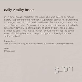 Foto 3 | Foto 3 | Suplemento Groh Daily Vitality Para Estimular El Crecimiento Del Cabello, 60 Tabletas - Venta Internacional.