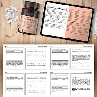 Foto 4 | Foto 4 | Suplemento De Ácido Hialurónico Pureclinica 300 Mg X 360 Comprimidos - Venta Internacional.