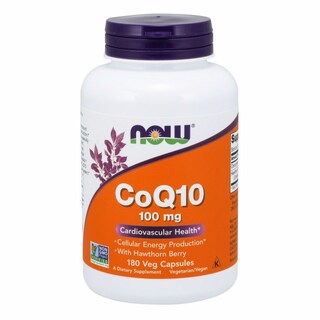 Foto 1 | Foto 1 | Complementa La Coq10 De Now Foods Con Bayas De Espino Blanco, 180 Cápsulas - Venta Internacional.