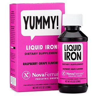 Foto 1 | Foto 1 | Suplemento De Hierro Novaferrum Pediatric 120 Ml De Frambuesa Y Uva - Venta Internacional.