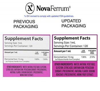 Foto 3 | Foto 3 | Suplemento De Hierro Novaferrum Pediatric 120 Ml De Frambuesa Y Uva - Venta Internacional.