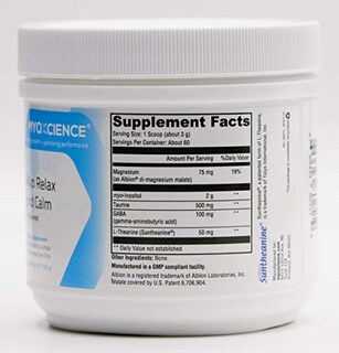 Foto 3 | Foto 3 | Mezcla De Bebida En Polvo Myoxcience Myo Relax (sin Sabor) - Venta Internacional.