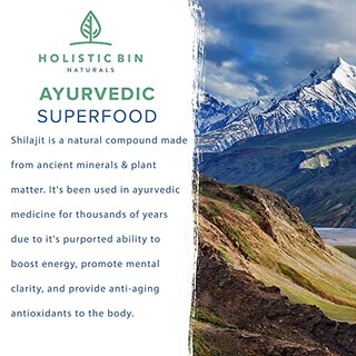 Foto 3 | Foto 3 | Shilajit Powder Holistic Bin Himalayan Wildcrafted, 25 Porciones - Venta Internacional.