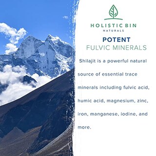 Foto 4 | Foto 4 | Shilajit Powder Holistic Bin Himalayan Wildcrafted, 25 Porciones - Venta Internacional.