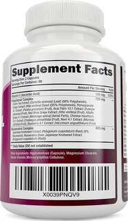Foto 3 | Foto 3 | Suplemento De Resveratrol Puramente Holístico De 1450 Mg Con 180 Cápsulas - Venta Internacional.