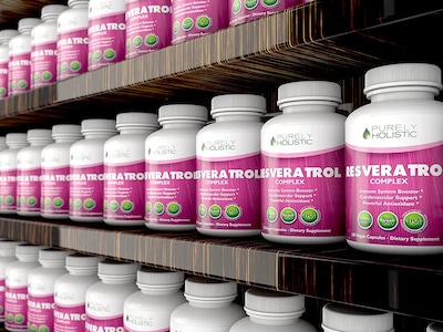 Foto 4 | Foto 4 | Suplemento De Resveratrol Puramente Holístico De 1450 Mg Con 180 Cápsulas - Venta Internacional.