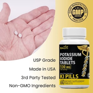 Foto 5 | Foto 5 | Suplemento De Yoduro De Potasio De Nature's Fusions, 130 Mg (60 Tabletas) - Venta Internacional.