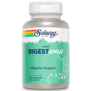Foto 1 | Foto 1 | Suplemento Solaray Super Digestaway, Enzima Digestiva, 180 Verduras - Venta Internacional.